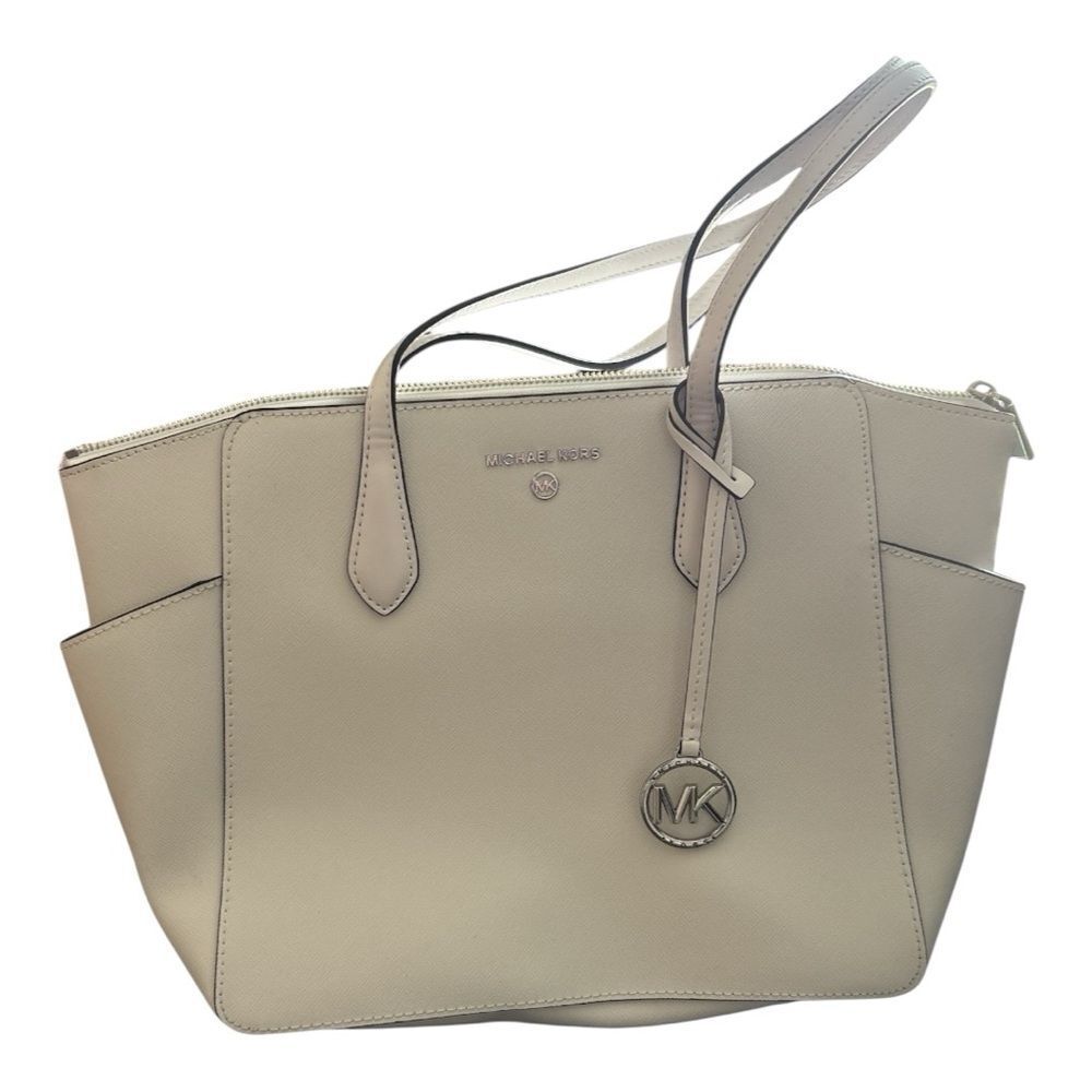 Michael Kors Marilyn Medium Saffiano Leather Tote Bag - Picture 1 of 8